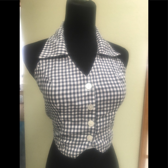 Victoria's Secret Tops - VICTORIA SECRET Moda Intl Halter top tie back Victoria's Secret Tops - VICTORIA SECRET Moda Intl Halter top tie back